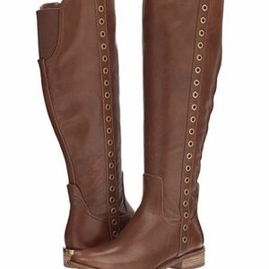 Michael Kors Women's Dora Tall Boots Luggage 10M
